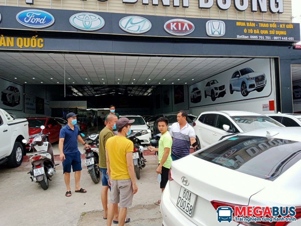 Địa chỉ showroom mua bán xe ô tô cũ Bình Dương  Phúc Việt oto cũ