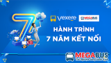 HÀNH TRÌNH 7 NĂM KẾT NỐI CÙNG VEXERE – MEGABUS