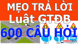 Mẹo thi lý thuyết bằng lái B2 bộ đề 600 câu hỏi cập nhật mới nhất